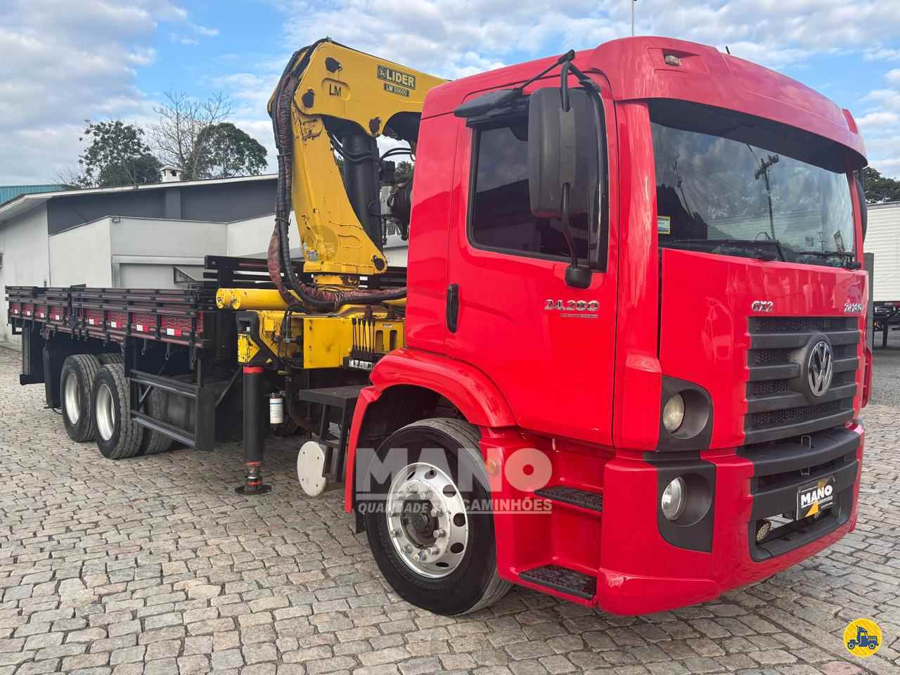 CAMINHAO VOLKSWAGEN VW 24280 Munck Cavalo 6x2 Mano Caminhões JOINVILLE SANTA CATARINA SC